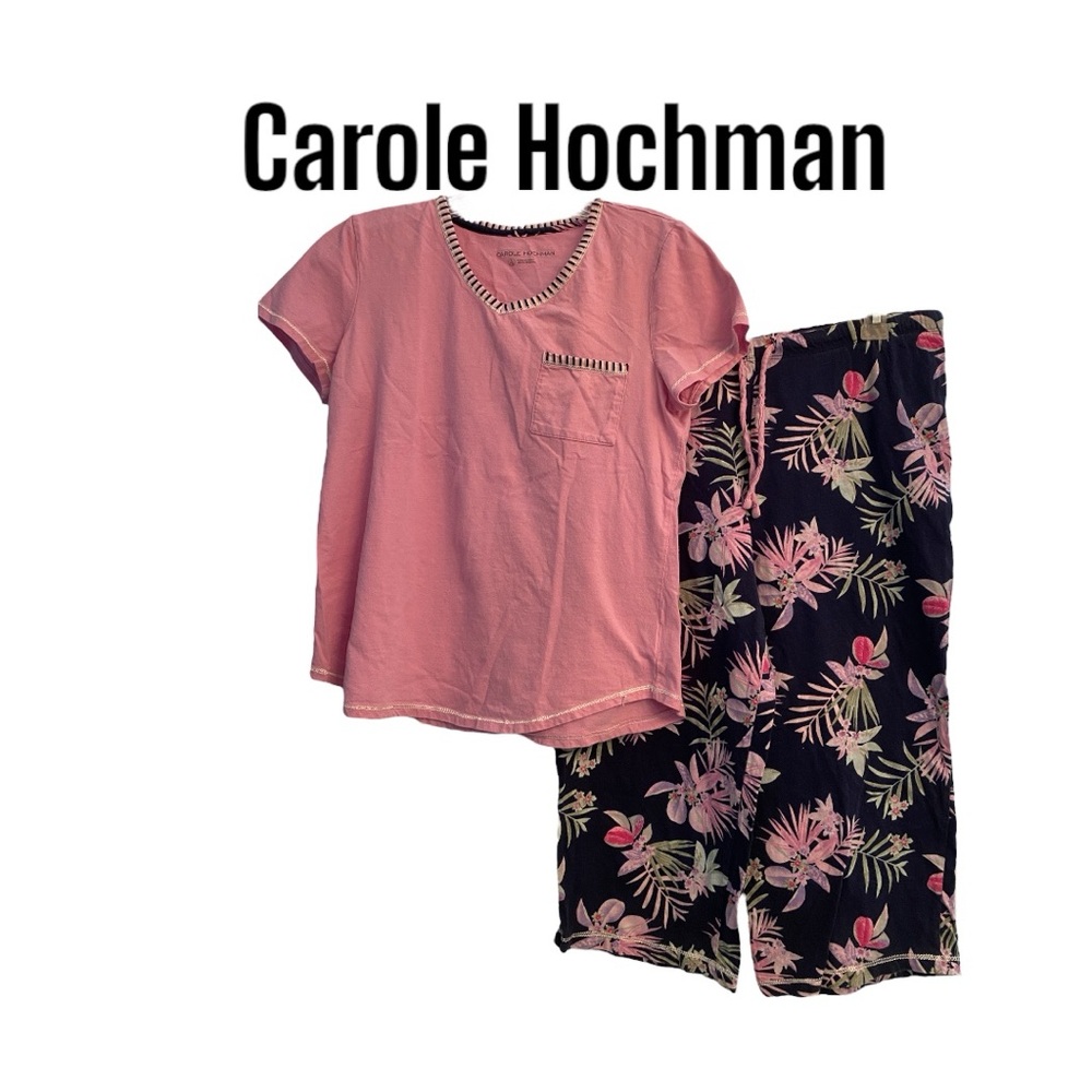 Carole Hochman pink cotton pajamas S